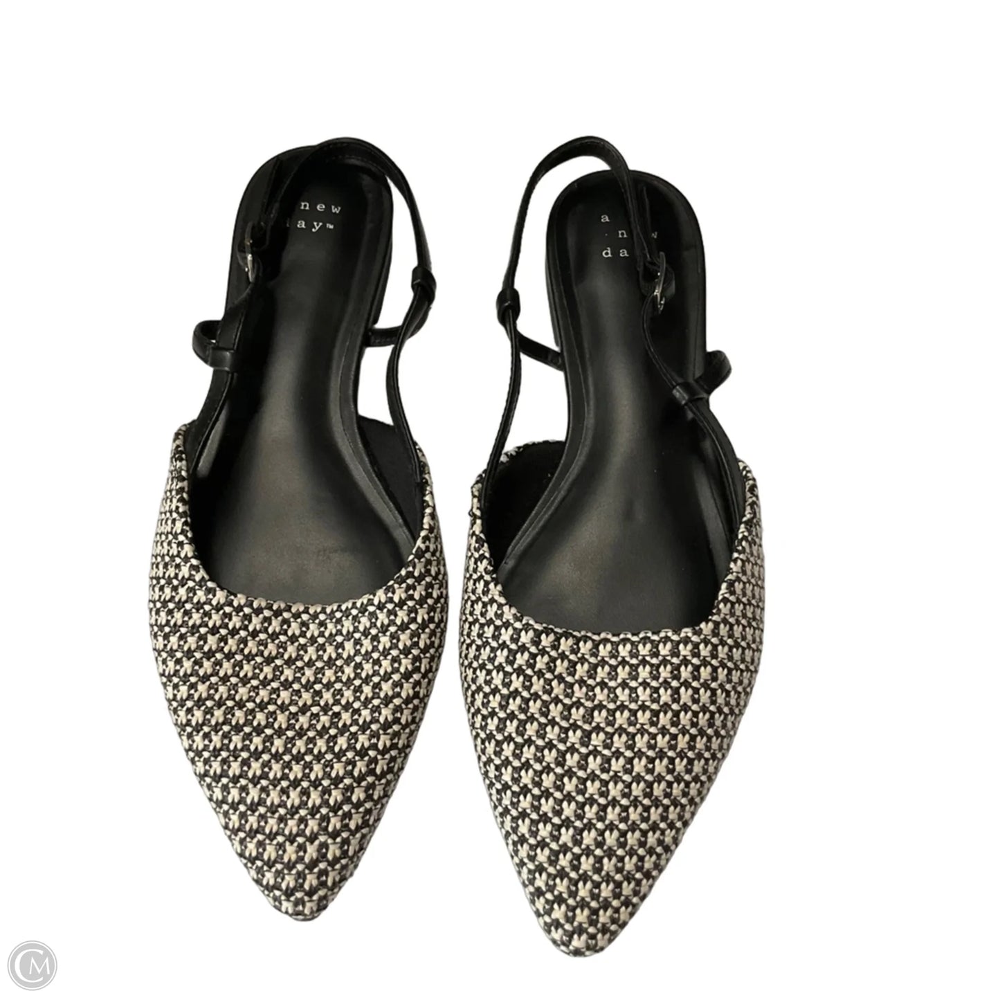 Shoes Flats By A New Day In Black, Size: 9