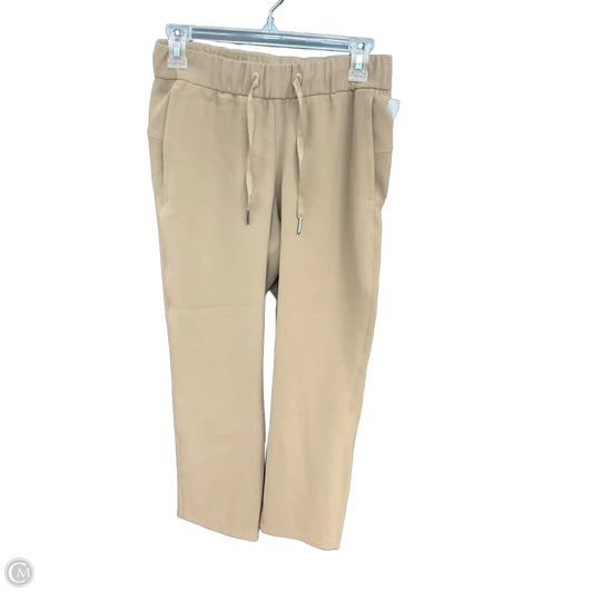 Athletic Pants By Lululemon In Tan, Size: S