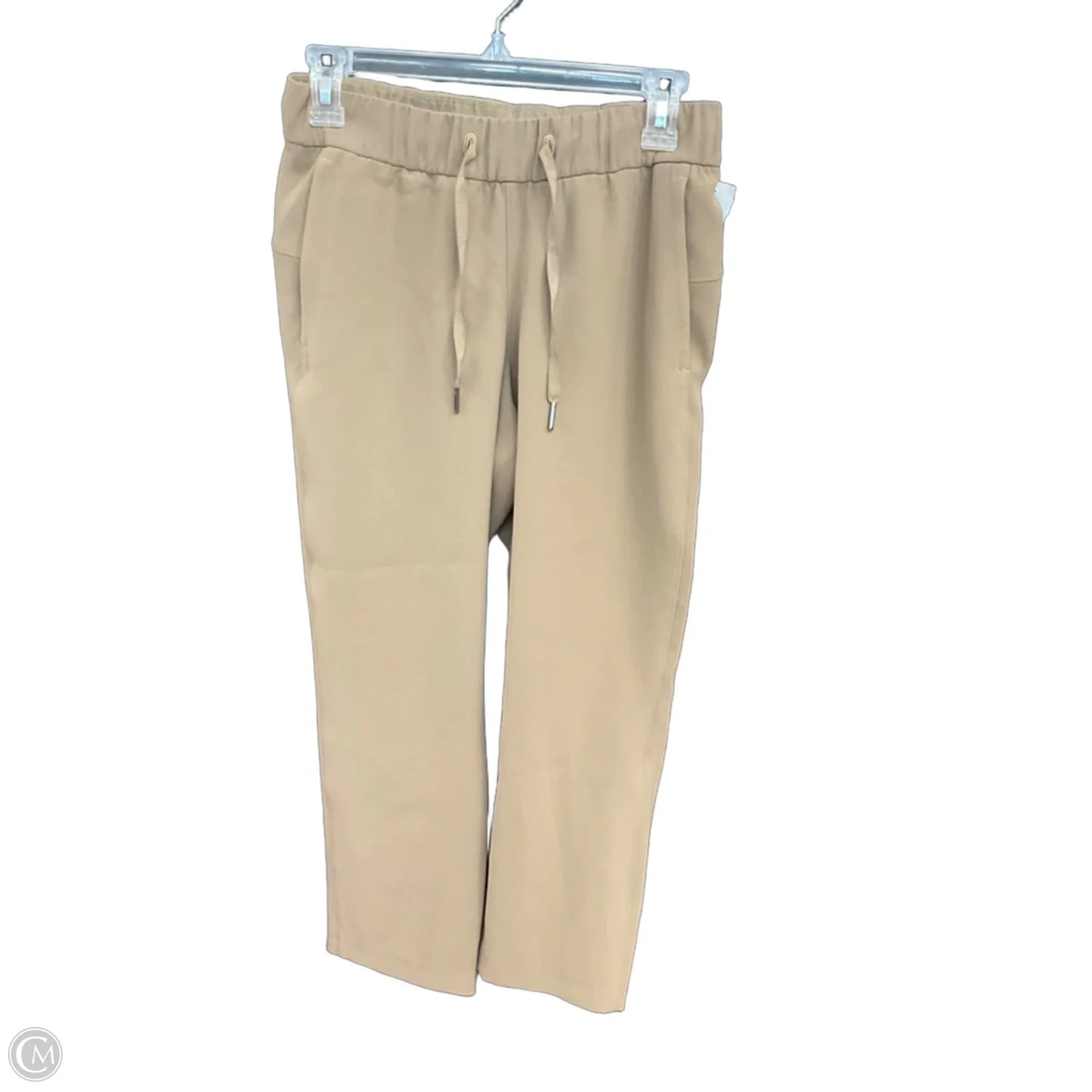 Athletic Pants By Lululemon In Tan, Size: S