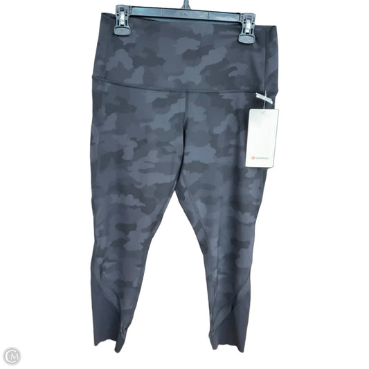 Athletic Leggings By Lululemon In Camouflage Print, Size: 12