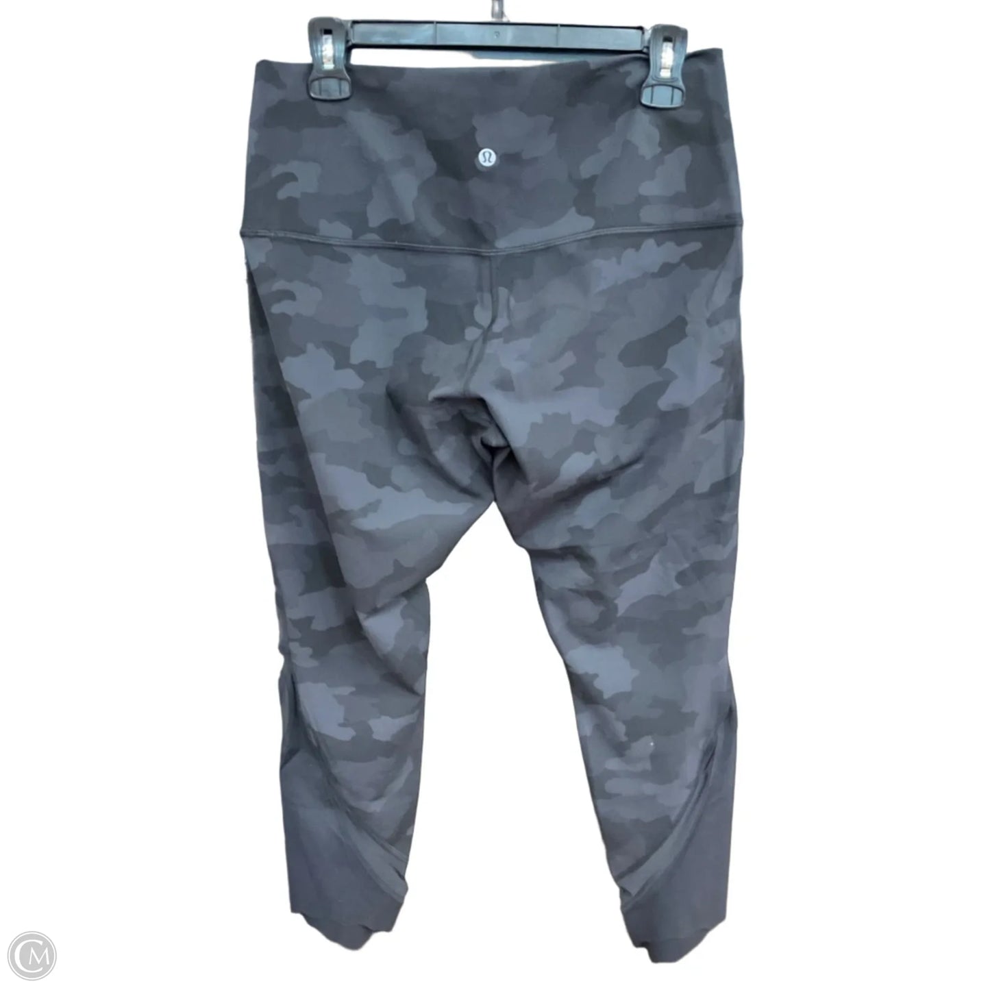 Athletic Leggings By Lululemon In Camouflage Print, Size: 12