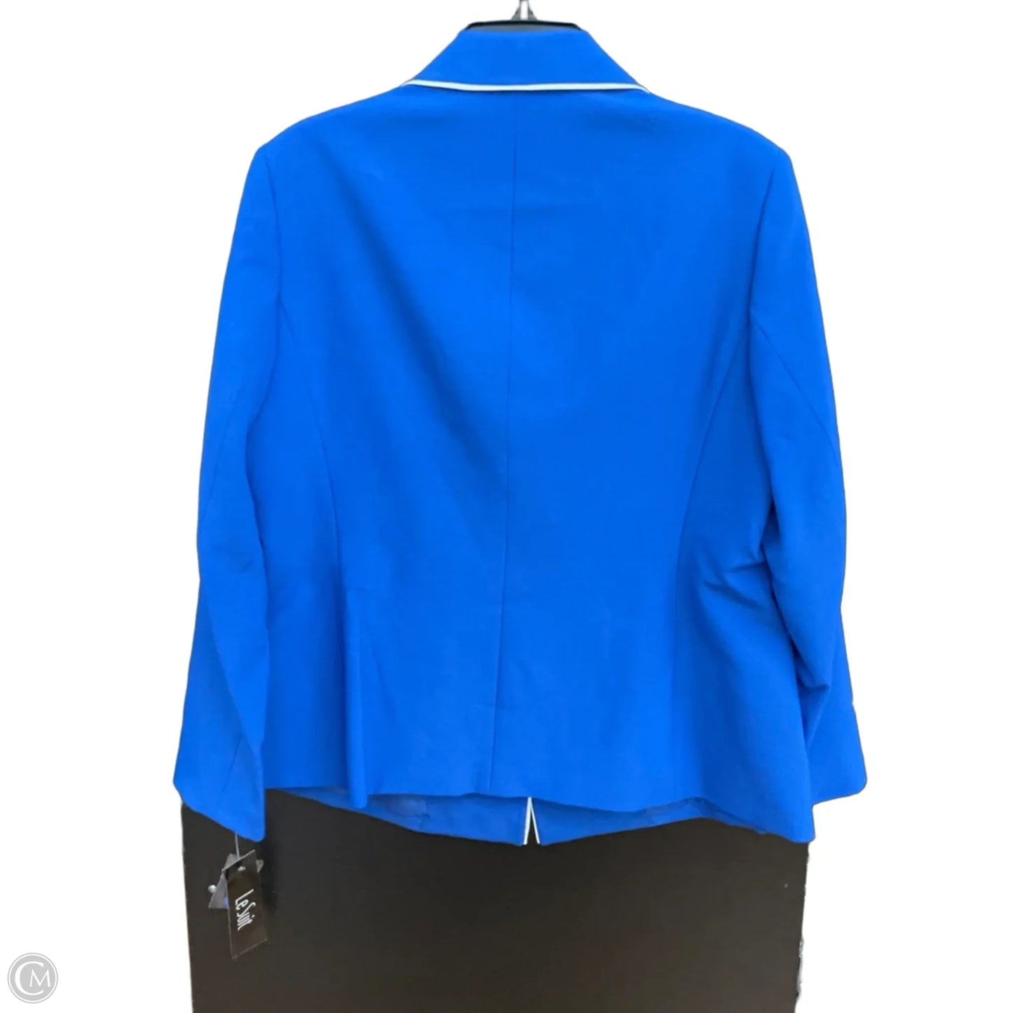 Blazer By Le Suit In Blue, Size: Xl