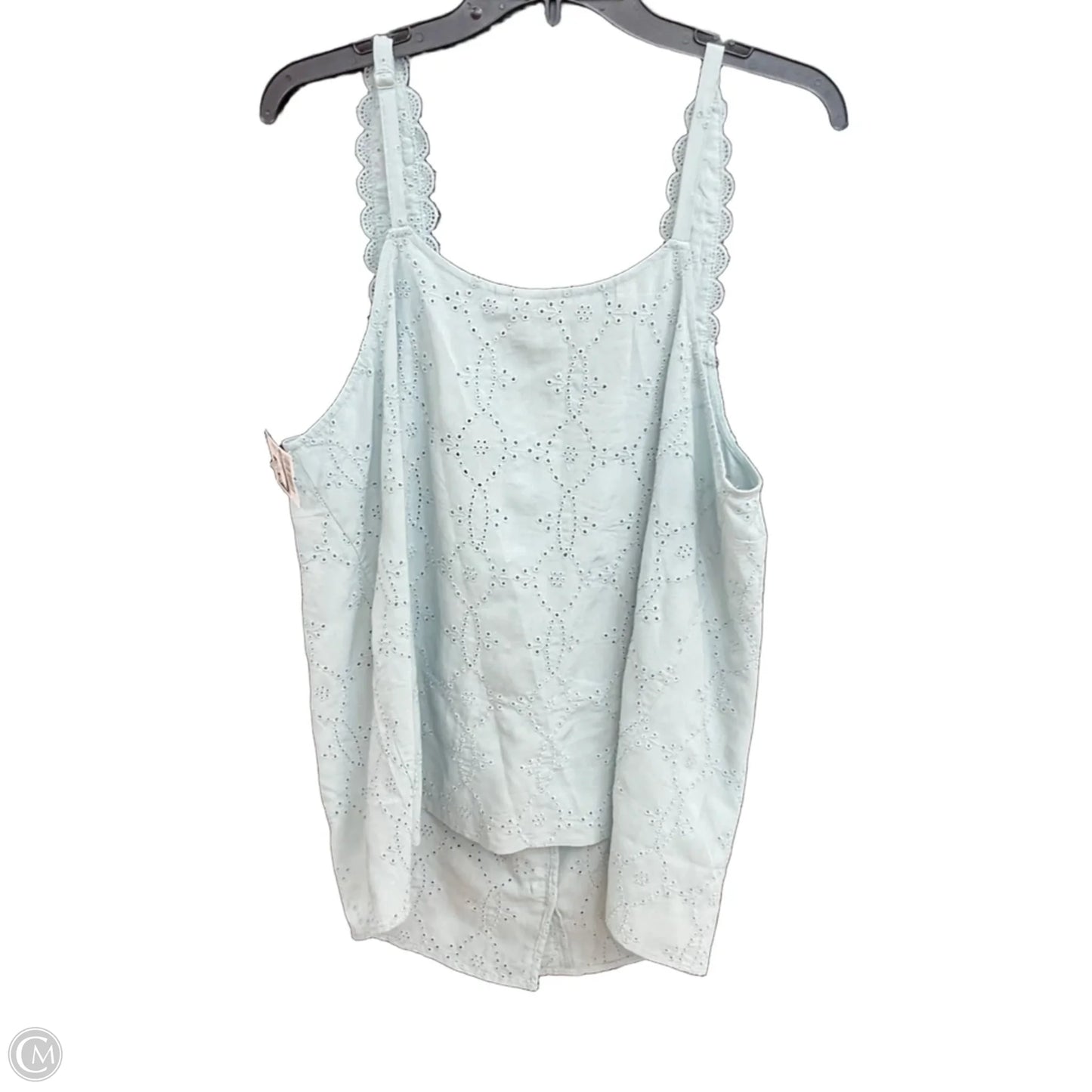 Top Sleeveless By Torrid In Blue, Size: L