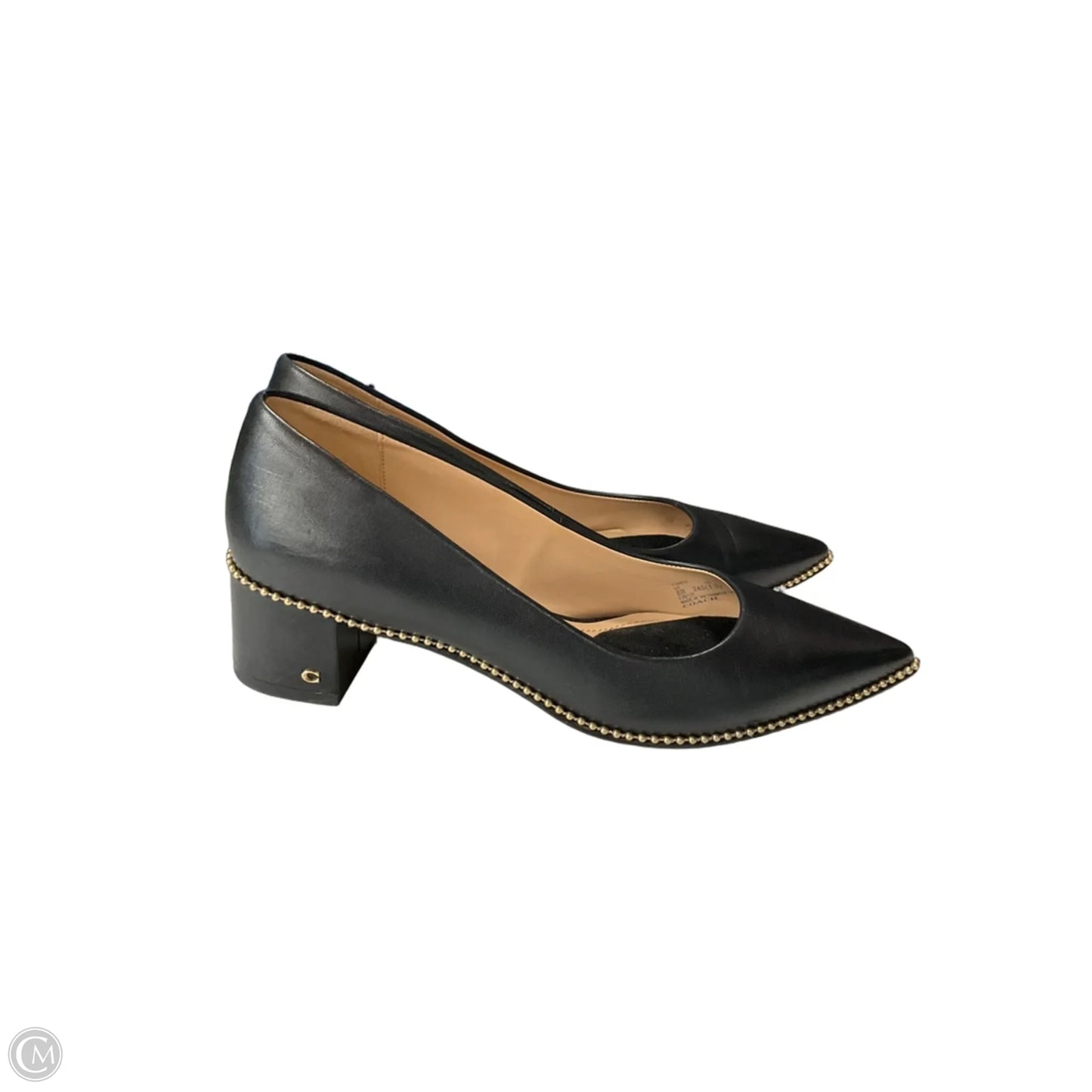 Shoes Designer By Coach In Black, Size: 8