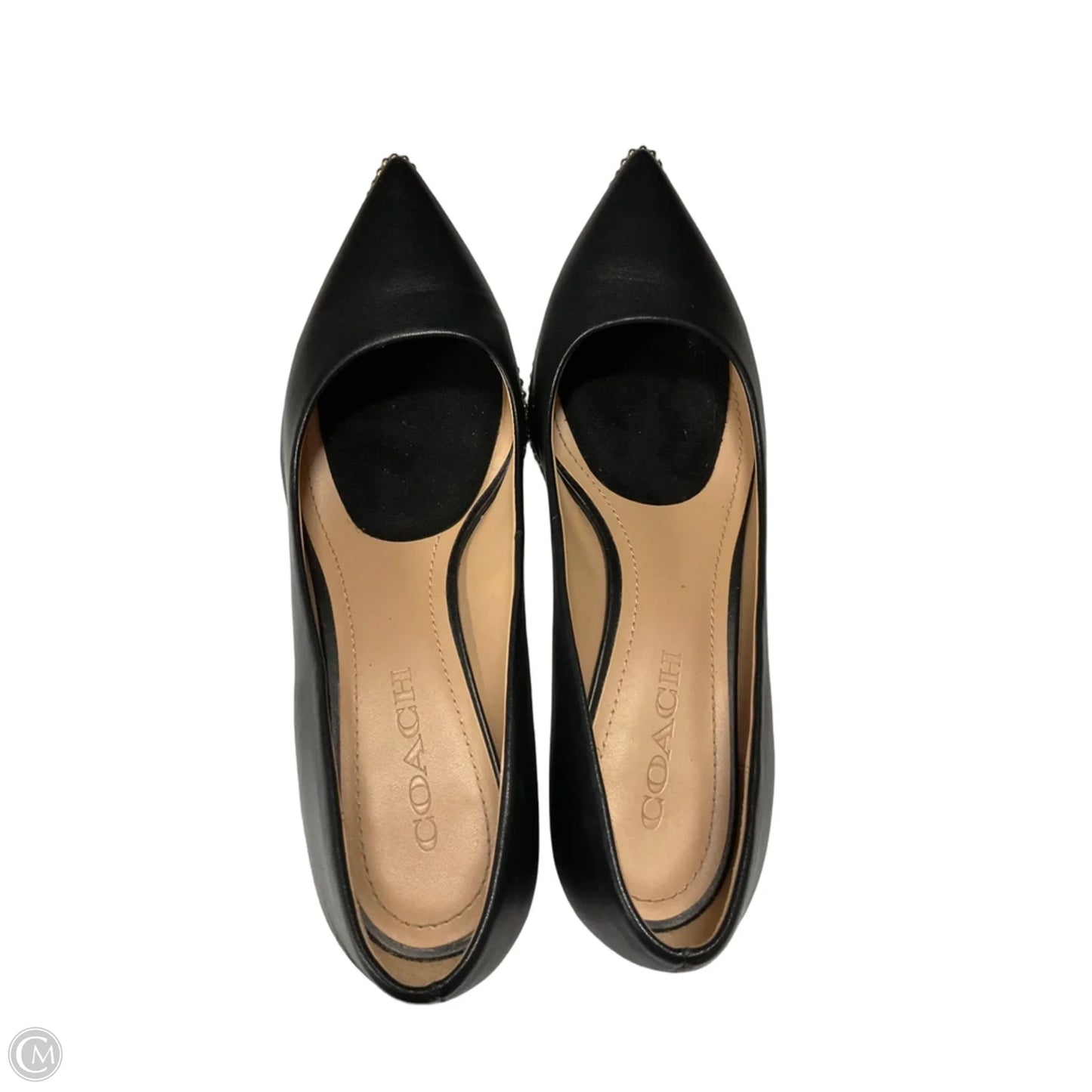 Shoes Designer By Coach In Black, Size: 8