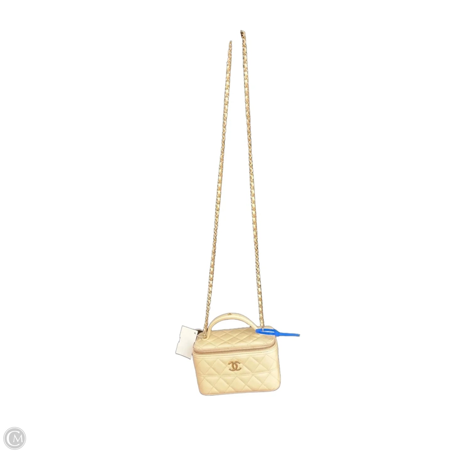Makeup Bag Luxury Designer By Chanel, Size: Small
