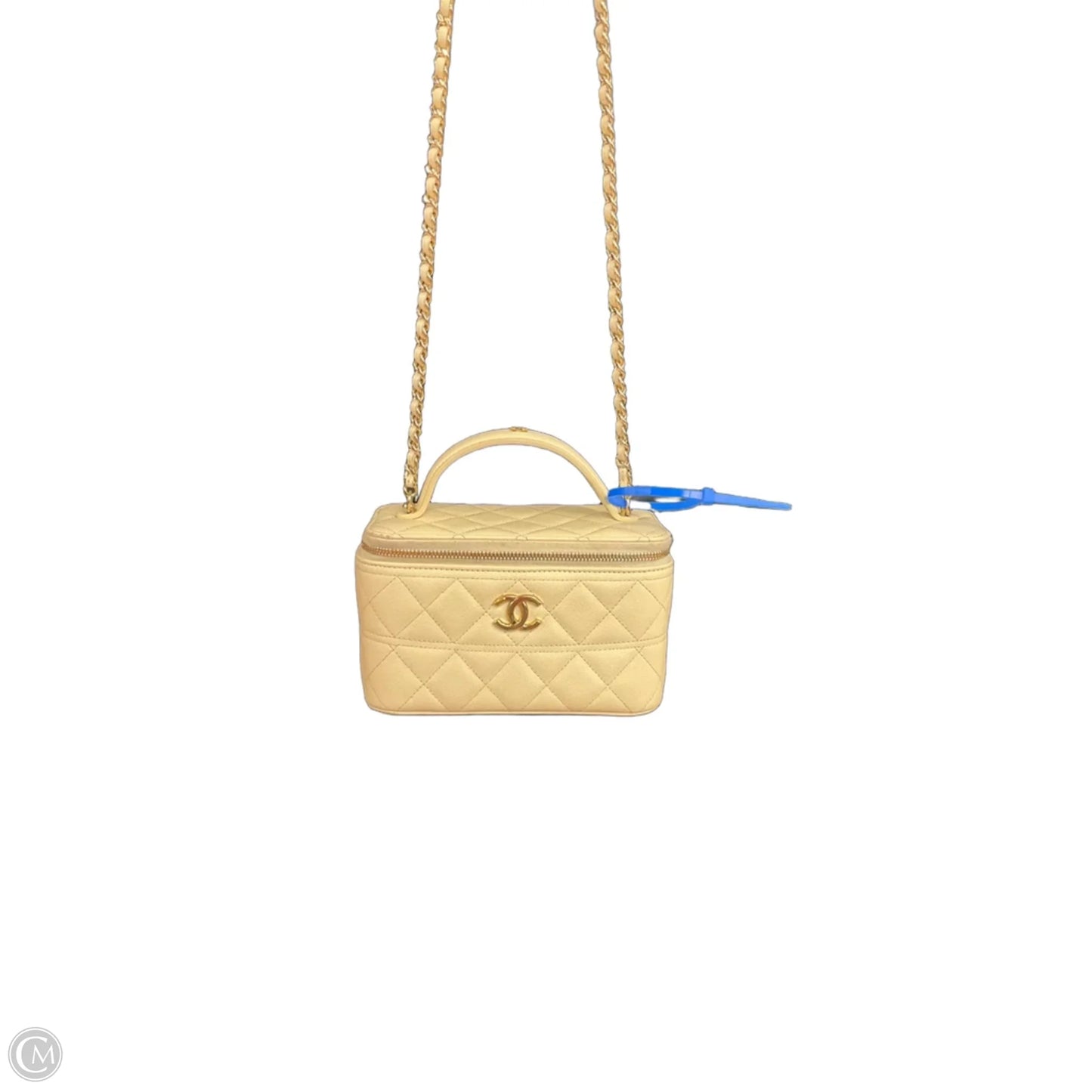 Makeup Bag Luxury Designer By Chanel, Size: Small