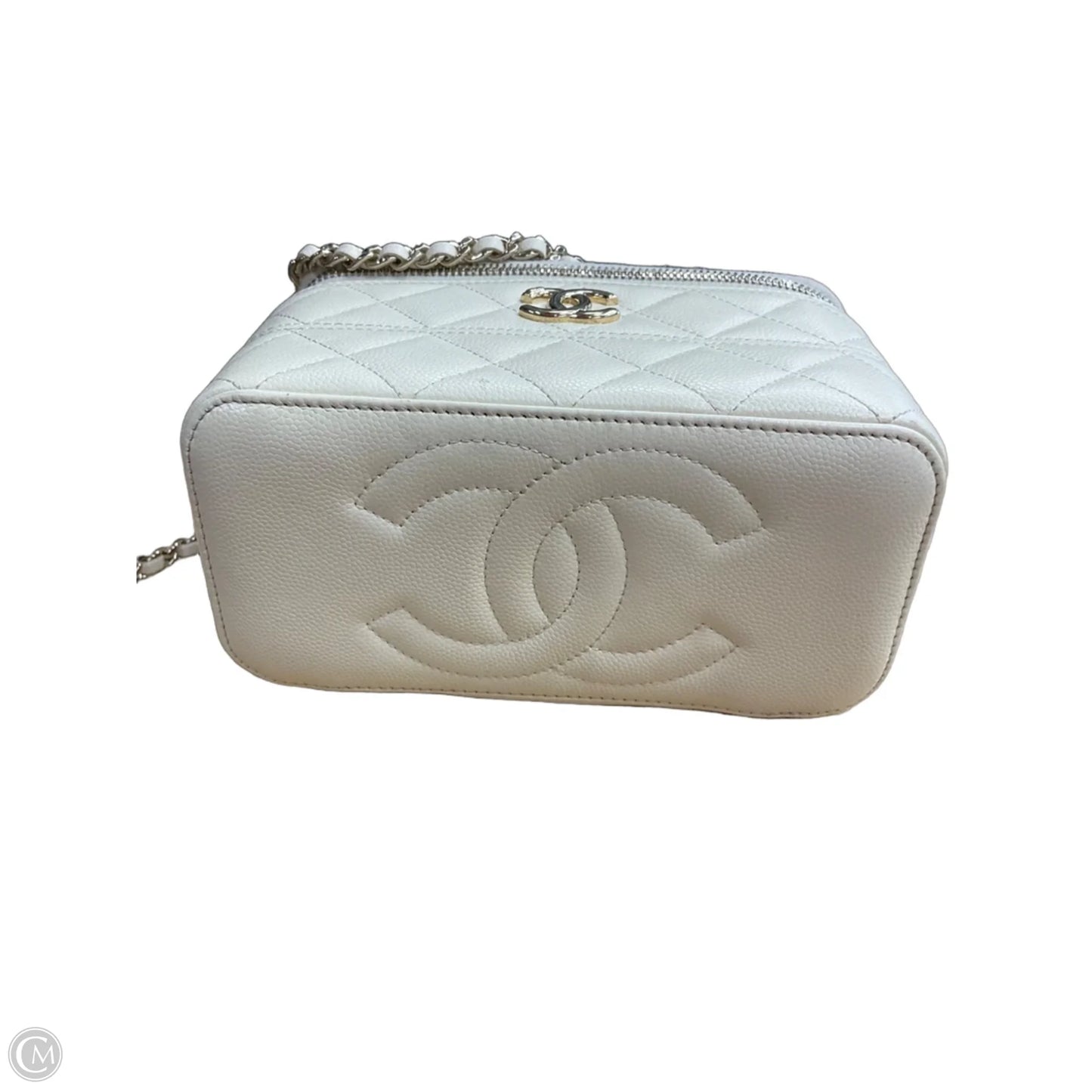 Makeup Bag Luxury Designer By Chanel, Size: Small