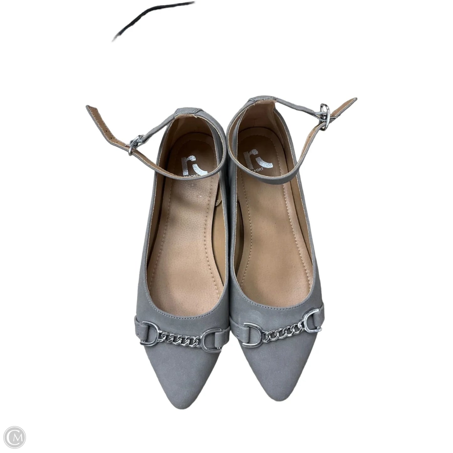 Shoes Flats By Report In Grey, Size: 9