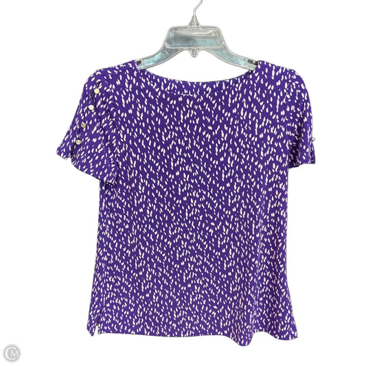 Top Sleeveless By Liz Claiborne In Purple, Size: Xs