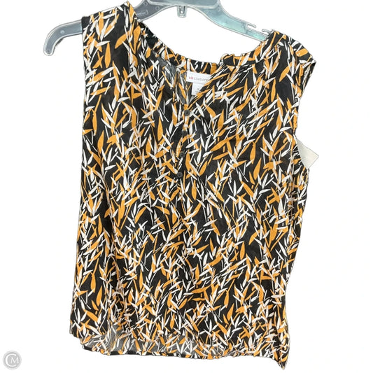 Top Sleeveless By Liz Claiborne In Multi-colored, Size: S