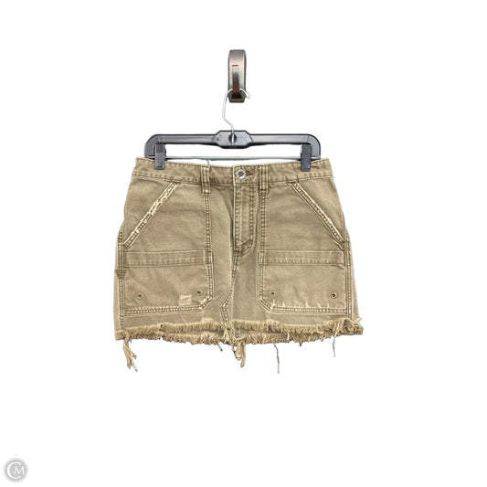 Skirt Mini & Short By Free People In Green, Size: 6