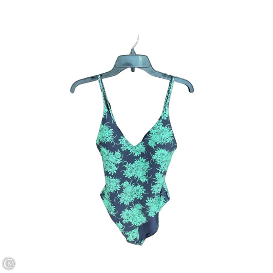 Swimsuit By J. Crew In Blue & Green, Size: M