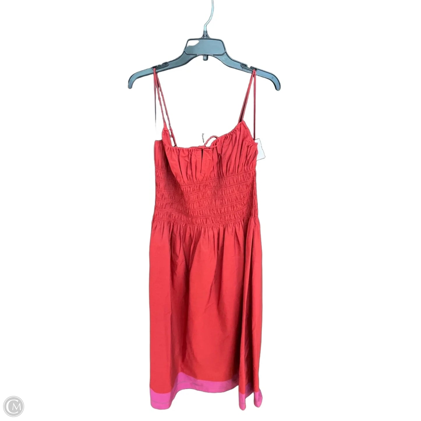 Dress Casual Maxi By J. Crew In Red, Size: L
