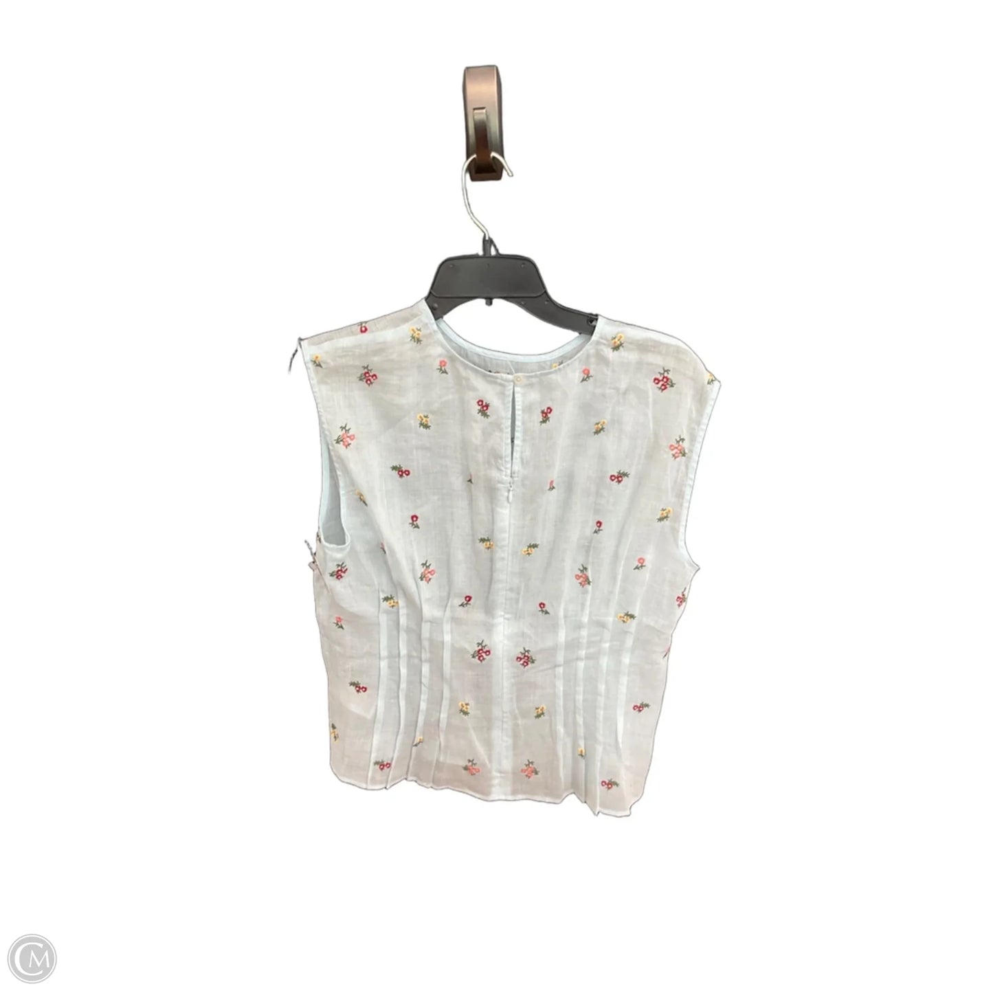 Top Sleeveless By J. Crew In Blue, Size: M