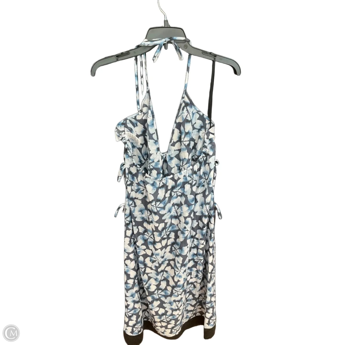 Dress Casual Maxi By J. Crew In Blue, Size: L
