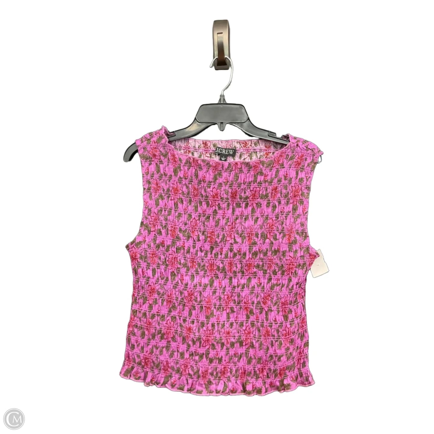 Top Sleeveless By J. Crew In Purple, Size: L