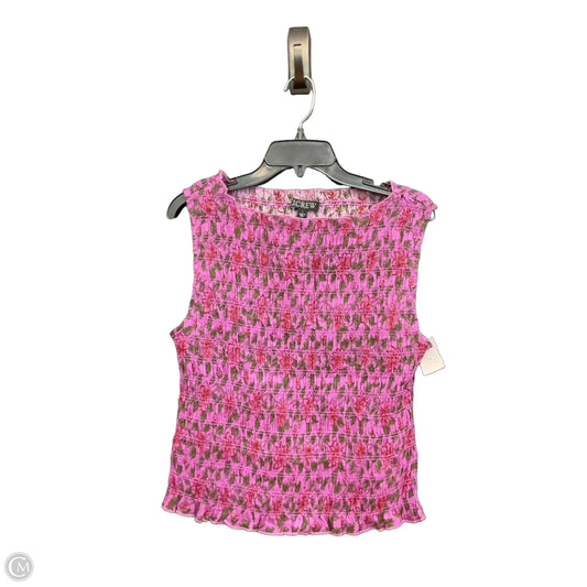 Top Sleeveless By J. Crew In Purple, Size: L