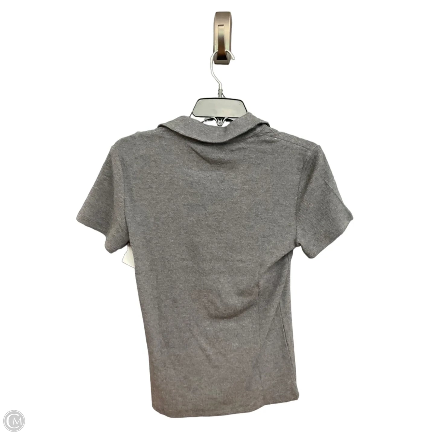 Top Short Sleeve By J. Crew In Grey, Size: M