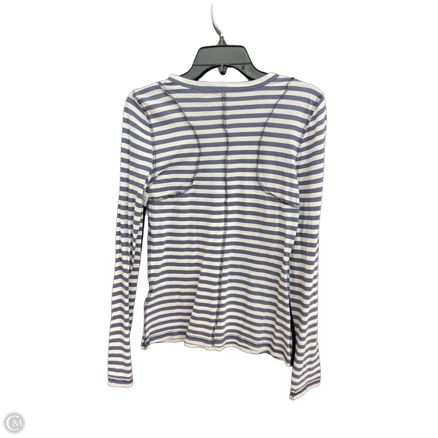 Top Long Sleeve By Pilcro In Striped Pattern, Size: S
