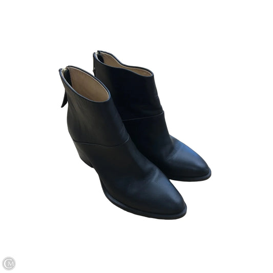 Boots Ankle Heels By Nisolo In Black, Size: 6