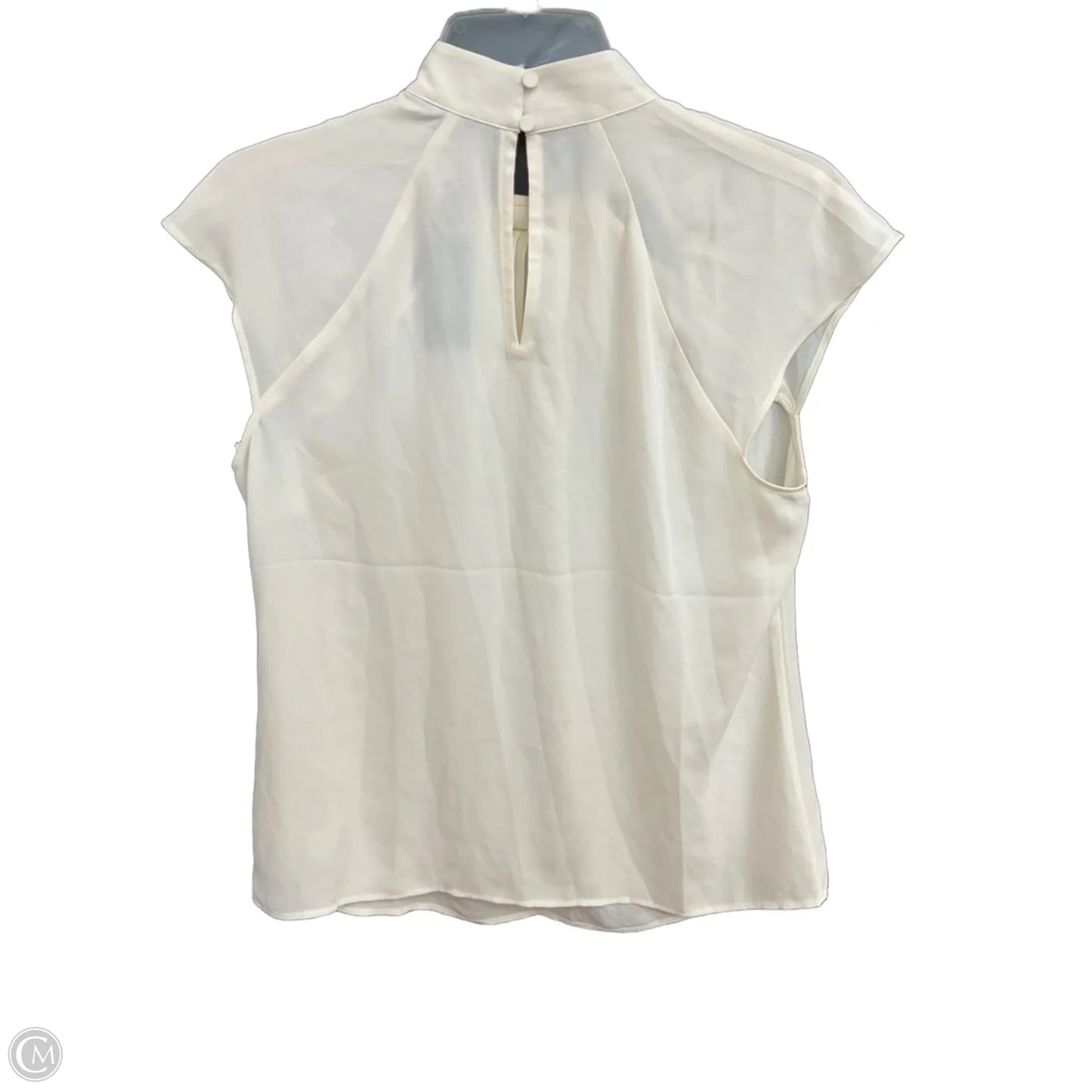 Top Sleeveless By Express In Cream, Size: M