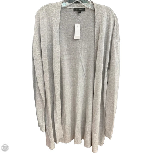Cardigan By Ann Taylor In Grey, Size: Xl