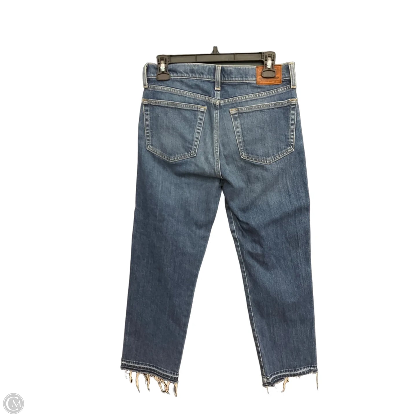 Jeans Straight By Lucky Brand In Blue Denim, Size: 4