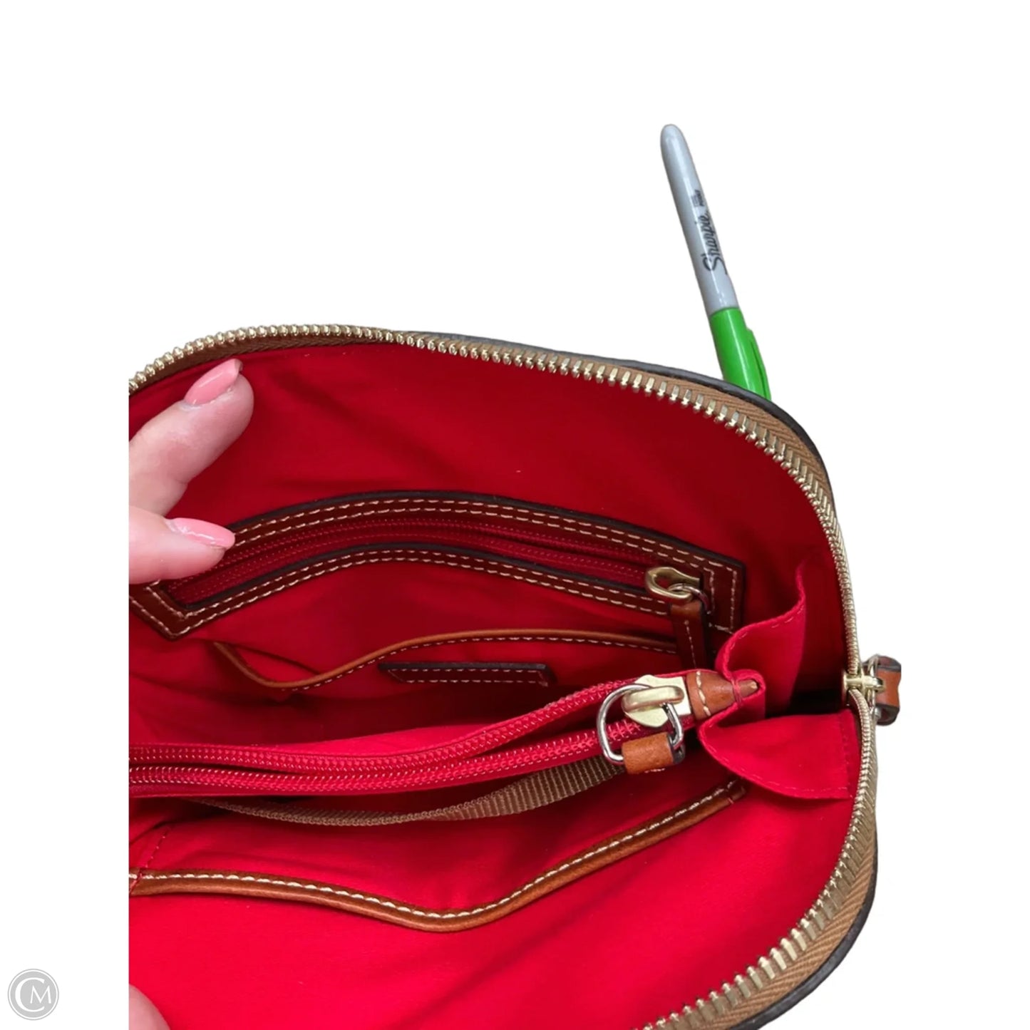 Crossbody Designer By Dooney And Bourke, Size: Medium
