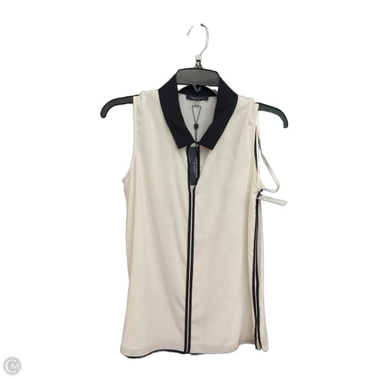 Top Sleeveless By Tommy Hilfiger In White, Size: S