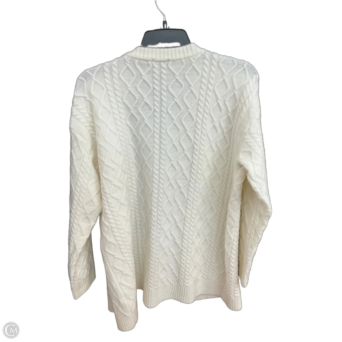 Cardigan By Talbots In Cream, Size: Lp