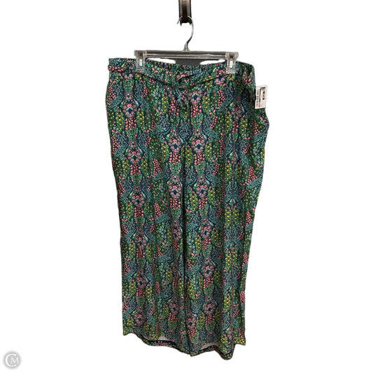 Pants Lounge By Talbots In Green, Size: 22