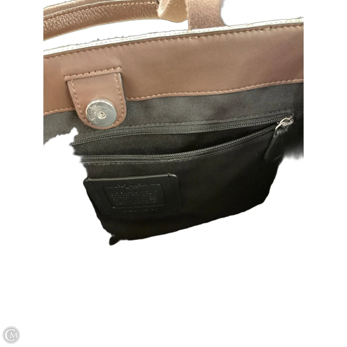Handbag Designer By Coach, Size: Large