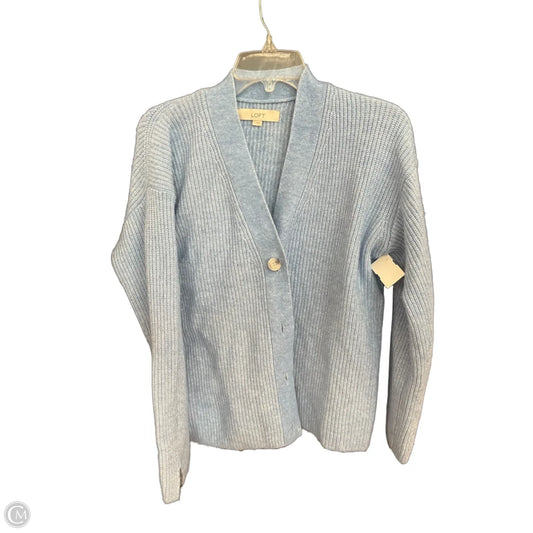 Cardigan By Loft In Blue, Size: L