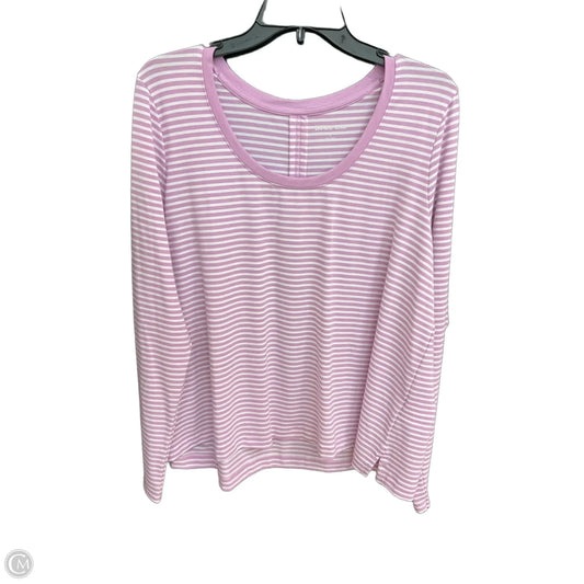 Top Long Sleeve By Lands End In Purple, Size: Xl