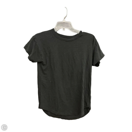 Top Short Sleeve By Madewell In Black, Size: S