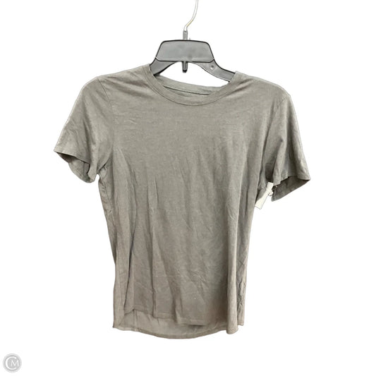 Top Short Sleeve By Figs In Grey, Size: S