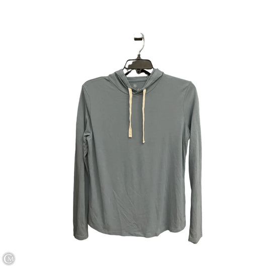 Athletic Sweatshirt Hoodie By Free Fly In Blue, Size: S