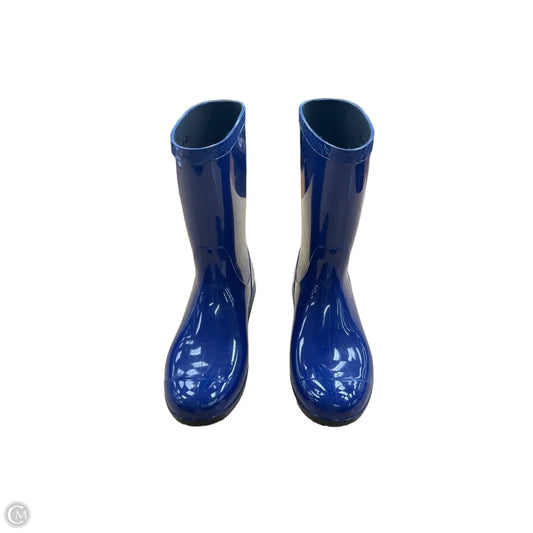 Boots Designer By Ugg In Blue, Size: 7