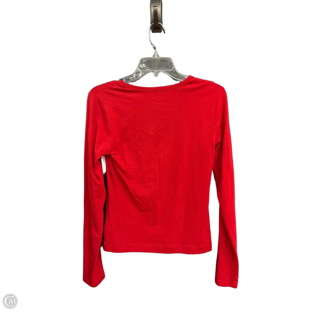 Top Long Sleeve By Gap In Red, Size: M