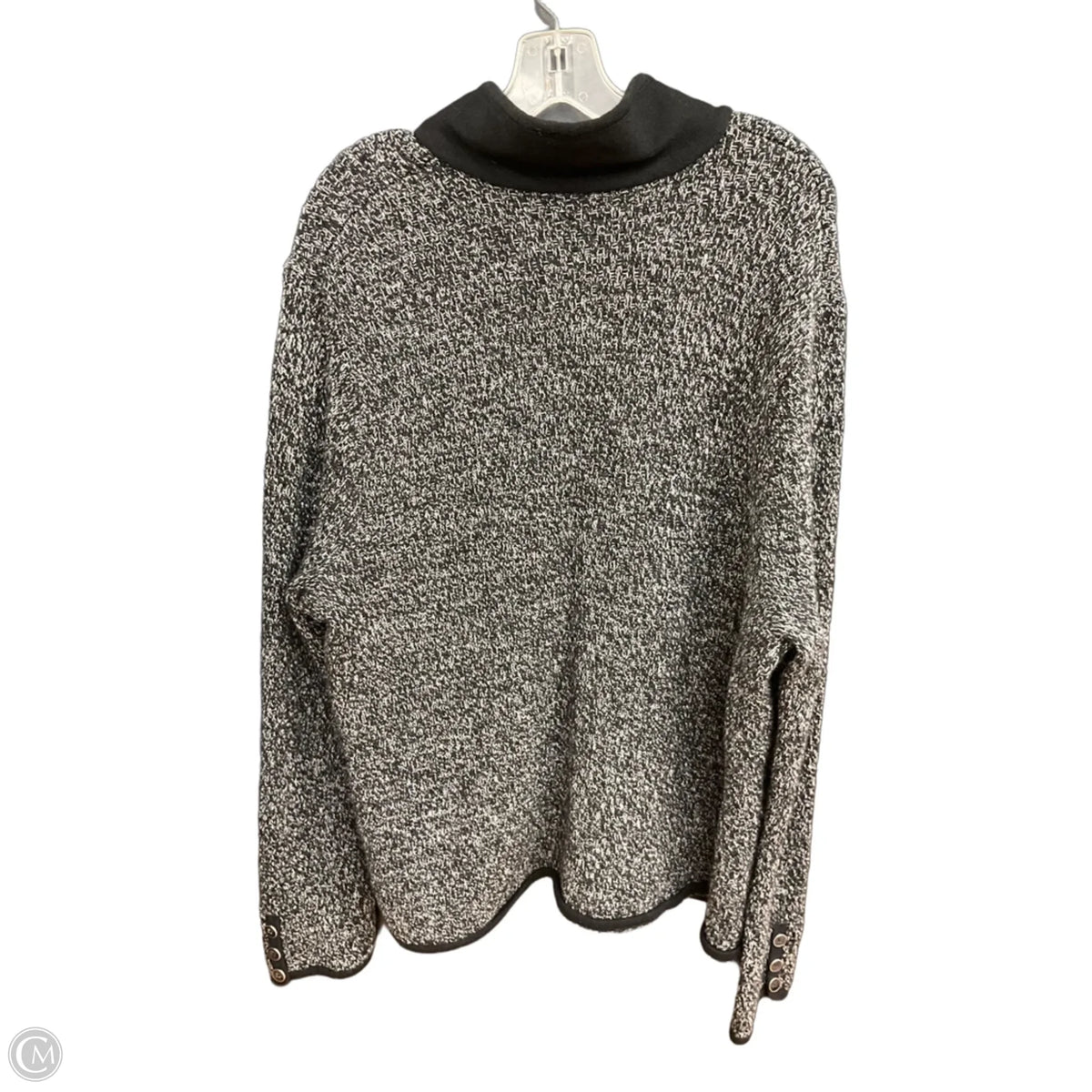 Cardigan By Talbots In Black, Size: 3x