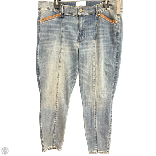 Jeans Skinny By White House Black Market In Blue, Size: 14