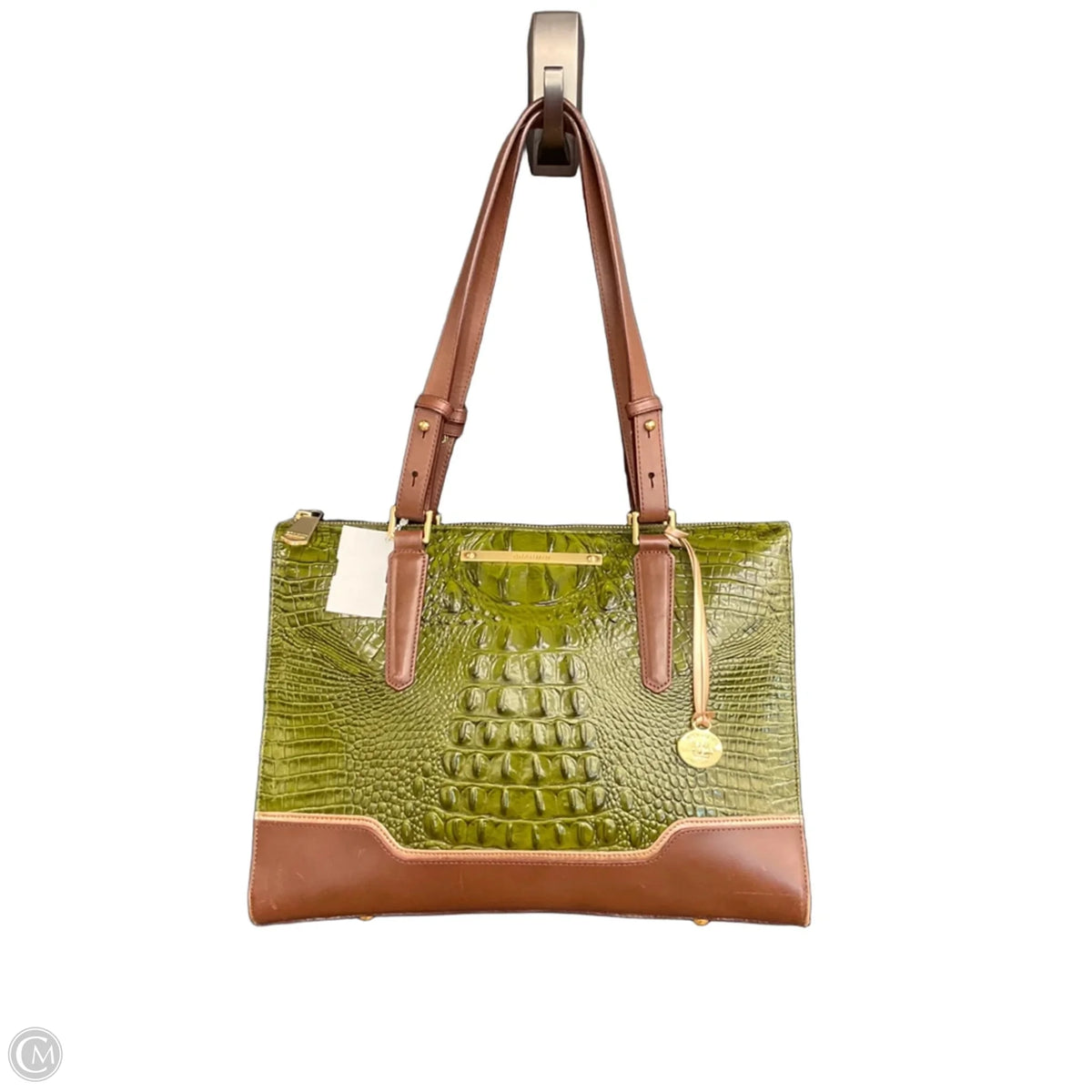 Handbag Designer By Brahmin, Size: Large