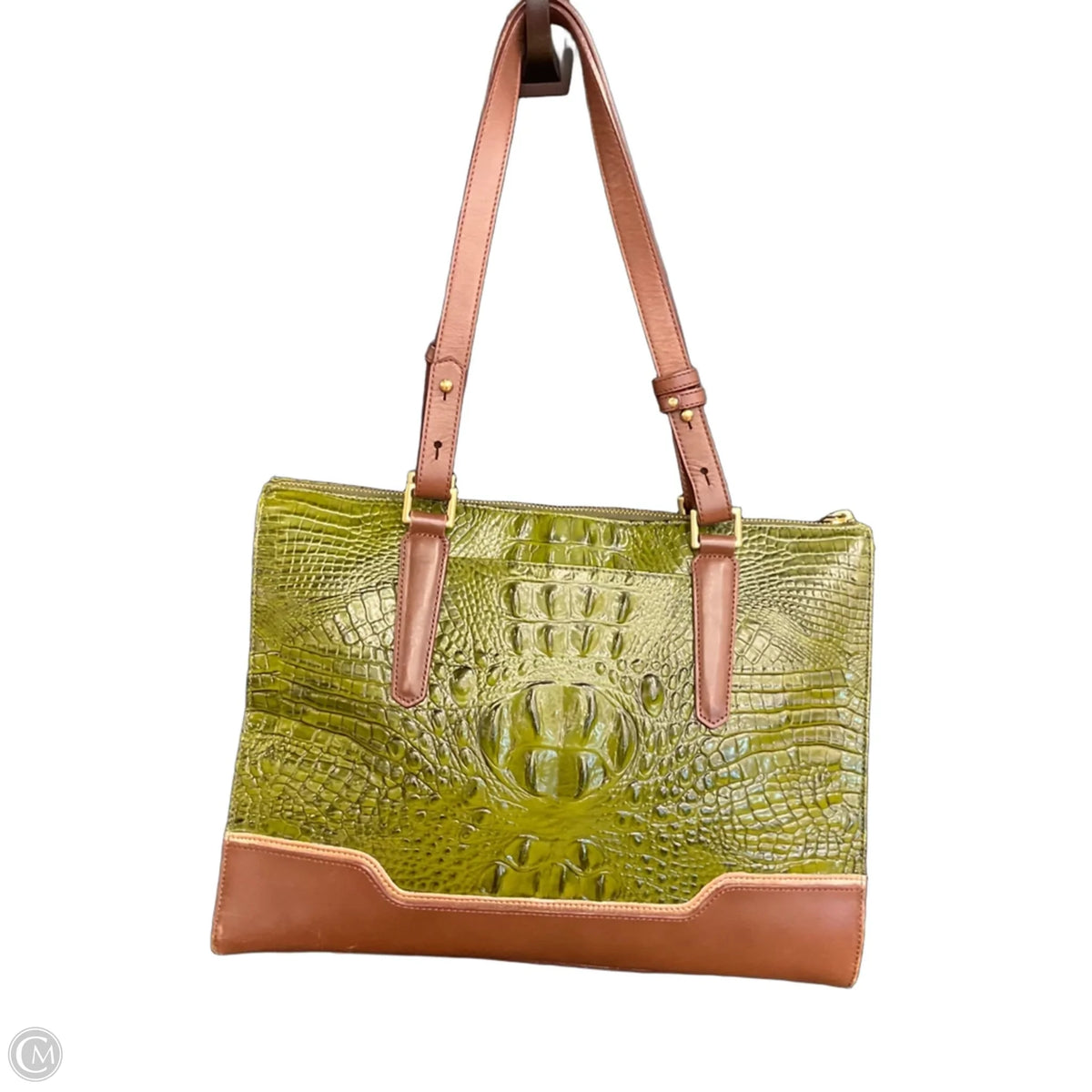 Handbag Designer By Brahmin, Size: Large