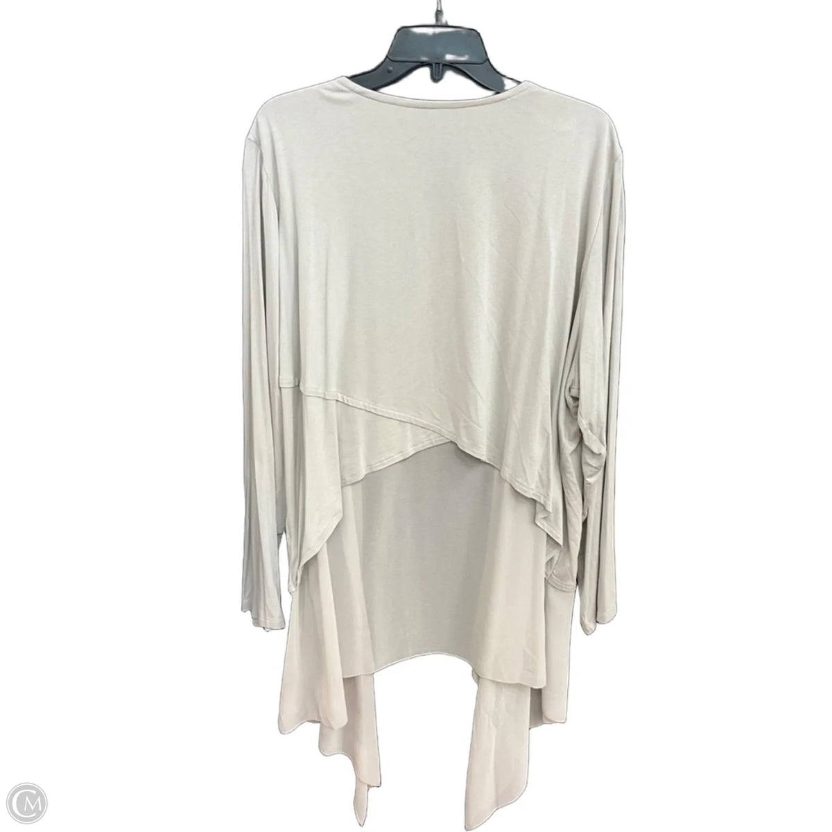 Cardigan By Joan Rivers In Grey, Size: 3x