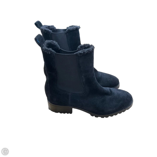 Boots Ankle Flats By Talbots In Black, Size: 9.5