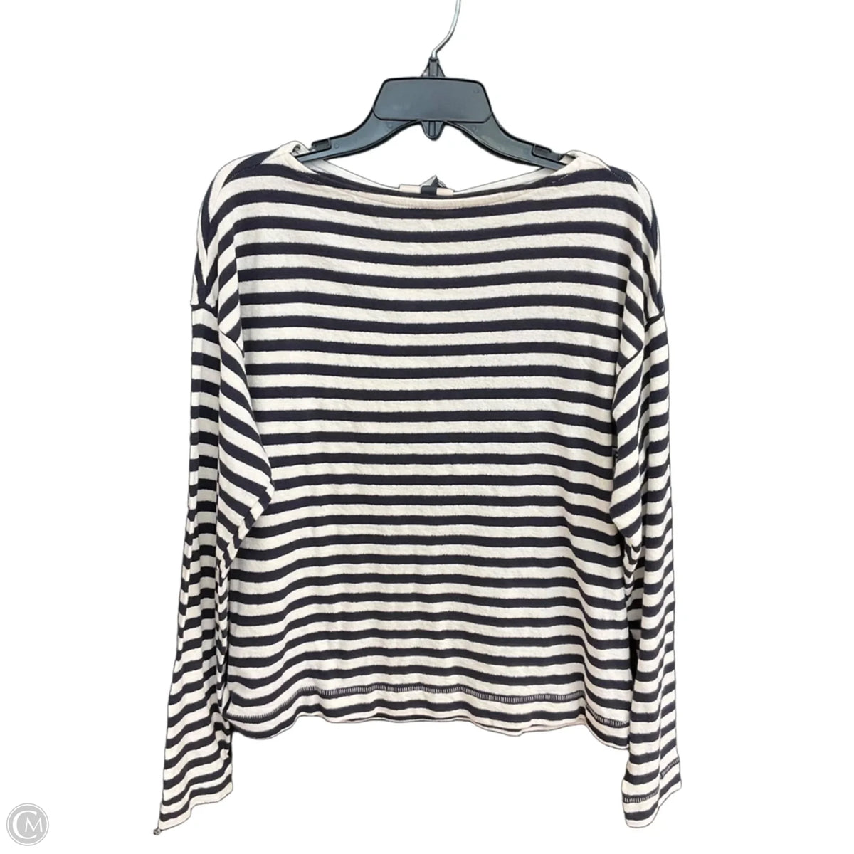 Top Long Sleeve By Universal Thread In Striped Pattern, Size: L
