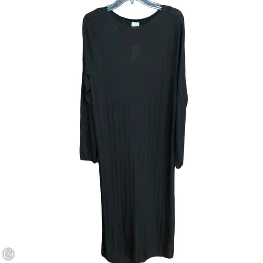 Dress Casual Maxi By A New Day In Black, Size: Xxl