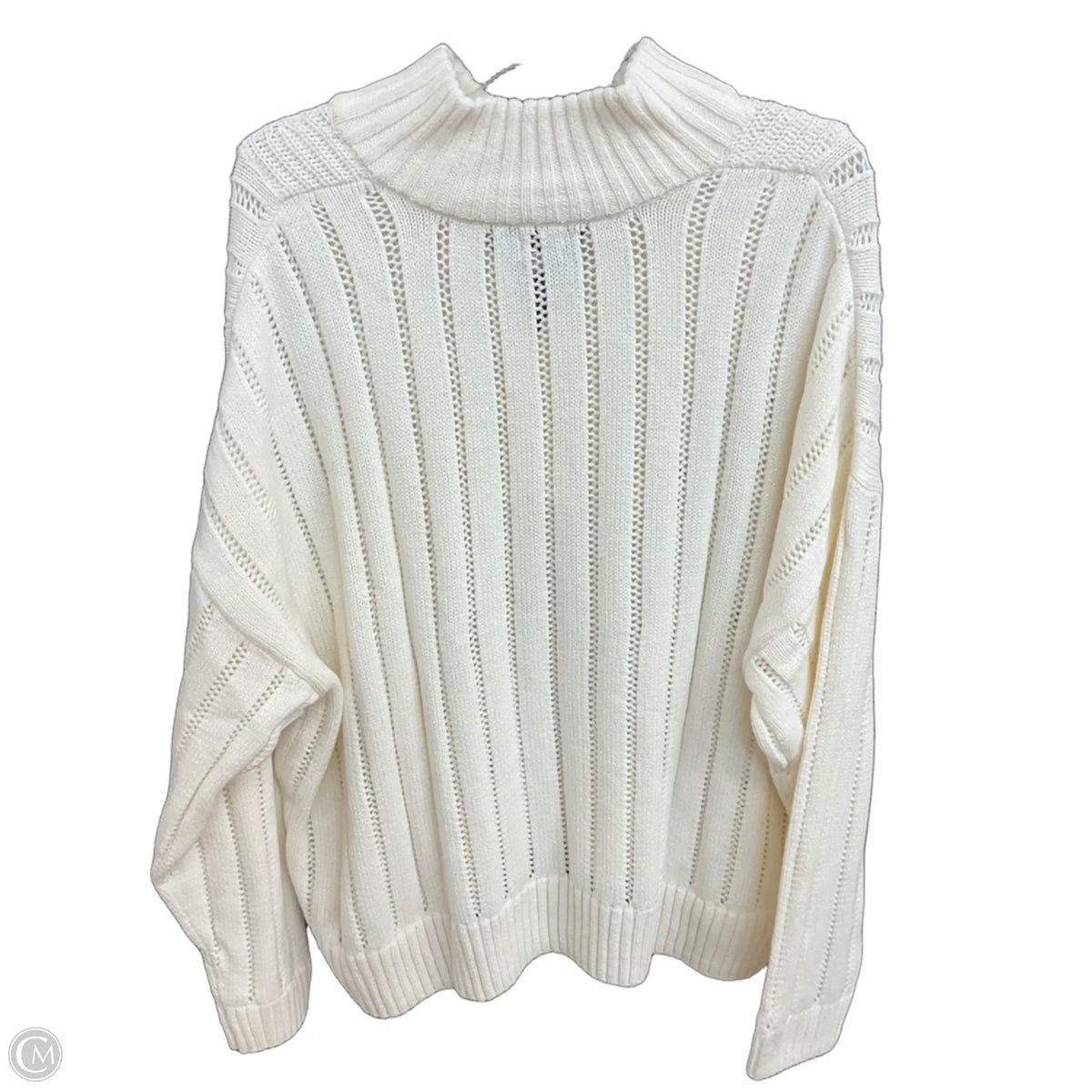 Sweater By A New Day In Cream, Size: 2x