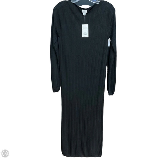 Dress Casual Maxi By A New Day In Black, Size: M